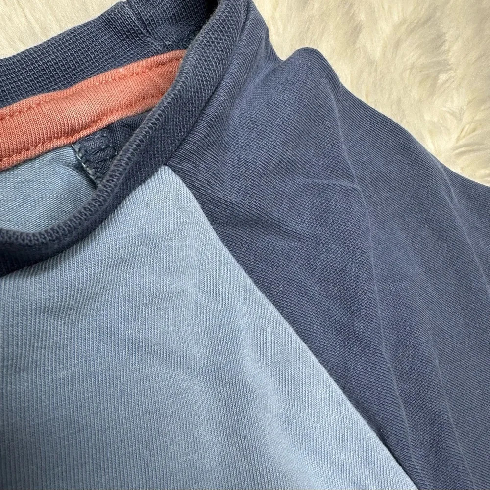 Tommy Bahama Long Sleeved Raglan Shirt Blue Size 6 - Picture 16 of 16